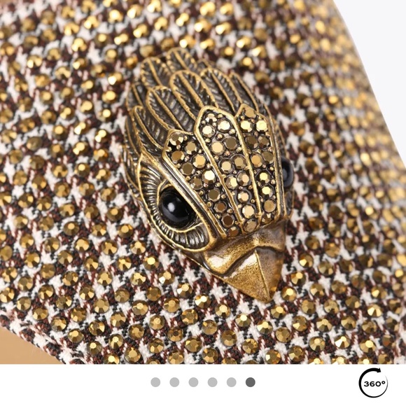 BRAND NEW KURT GEIGER GOLD SANDALS - Picture 2 of 7